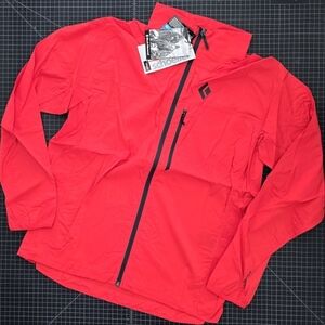 BLACK DIAMOND ALPINE START JACKET - HYPER RED